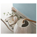 VATTENKRASSE Watering can, ivory, gold-colour, 0.9 l