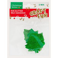 Christmas Decorations Eva Glitter Self-Adhesive Stickers, 1 set, assorted