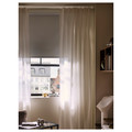 FRIDANS Block-out roller blind, white yellow/striped, 80x195 cm