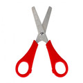 School Scissors 13cm, left-handed, 1pc, assorted colours