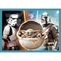 Trefl Children's Puzzle 4in1 Madalorian Star Wars 4+