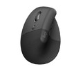 Logitech Optical Wireless Mouse Lift Graphite Left Handed 910-006474