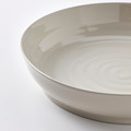SANDSKÄDDA Serving bowl, light grey-beige, 34 cm