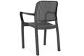 Outdoor Dining Furniture Set SAMANNA, graphite