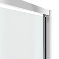 GoodHome Pivot Shower Door Beloya 120 cm, chrome/mirror glass