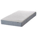 VESTERÖY Pocket sprung mattress, firm, light blue, 80x200 cm