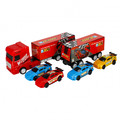 Inertia Toy Car Transport Truck 1:30, assorted colours, 3+