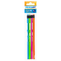 Prima Art Triangular Pencil HB with Eraser 4pcs