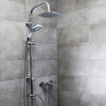 Shower Set Khabonina 20 x 20 cm, 5-spray, chrome