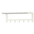 TJUSIG Hat rack, white, 79 cm