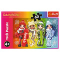 Trefl Children's Puzzle Cheerful Rainbow High Dolls 60pcs 4+