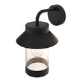 GoodHome Garden Outdoor Wall Lamp Caprera E27 IP44, black