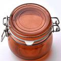 KRÖSAMOS Jar with lid, multicolour, 13 cl