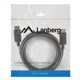 Lanberg Cable DisplayPort M/M 4K 3M black