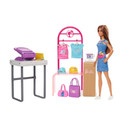 Barbie Make & Sell Boutique Playset With Doll & Accessories HKT78 3+