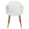 Chair Becker, white/natural