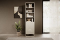 Shelving Unit Asha 50cm, cashmere/cashmere