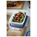 IKEA 365+ Food container, rectangular, plastic, 21x15 cm