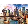 Trefl Jigsaw Puzzle Cats in New York 1000pcs 12+