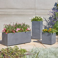 Plant Pot In/outdoor Verve Durdica 40cm, grey