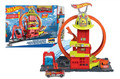 Hot Wheels City Super Loop Fire Station HKX41 4+