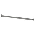 KOMPLEMENT Clothes rail, dark gray, 75 cm