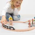 LILLABO 45-piece train set with rail