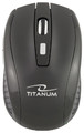 Titanum Wireless Optical Mouse SNAPPER TM105K 2.4GHz, DPI 1000/1600, 6 buttons, NANO receiver, black