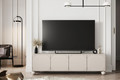 TV Cabinet Sonatia II 200 cm, with 2 internal drawers, cashmere