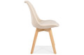 Upholstered Dining Chair Bolonia Lux, beige