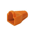 LogiLink Plug Connector CAT.6 RJ45 100pcs, orange