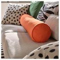 BRÄNNBOLL Gaming bolster, bright orange, 18x110 cm