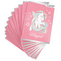 Notebook A5 16 Sheets Squared Unicorn 20-pack