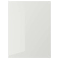 RINGHULT Door, high-gloss light grey, 60x80 cm