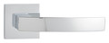 Door Handle Gamet Mistico, square, chrome