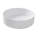 GoodHome Resin Round Counter-mounted Basin Apanas 40 x 40 cm, white