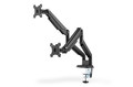 Digitus Double Desk Arm with Clamp 2xLCD 15-32" 2x9kg DA-90395