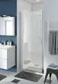 GoodHome Shower Door Beloya 90 cm, chrome/transparent