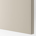 BESTÅ Wall-mounted cabinet combination, white/Lappviken light grey/beige, 60x22x38 cm