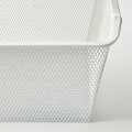 KOMPLEMENT Mesh basket, white, 50x35 cm
