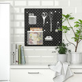 SKÅDIS Pegboard, black, 56x56 cm