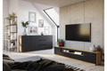 TV Cabinet Loftia, artisan/matt black