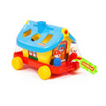 Educational Toy Shape Sorter House on Wheels 12m+