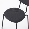 ÖSTANÖ Chair, black Remmarn/dark grey