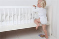 Baby Dan Wooden Bed Guard, white