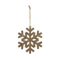 Christmas Hanging Decoration Snowflake, wood