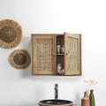 Wall Cabinet for Bahtroom, Laundry Bali, natural