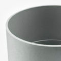 NYPON Plant pot, indoor/outdoor, grey, 32 cm