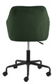 Desk Chair Brooke, velvet, green