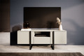 TV Cabinet Verica 150 cm, cashmere/black legs